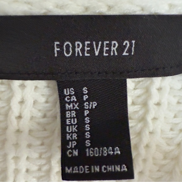 Forever21 distressed striped sweater Size: S - Picture 3 of 3